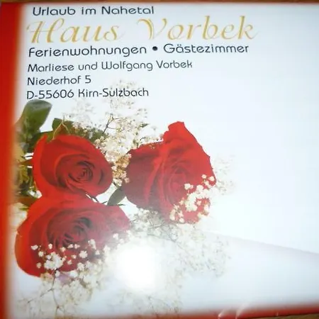 Gaestehaus Rosengarten Im Nahetal Kirn