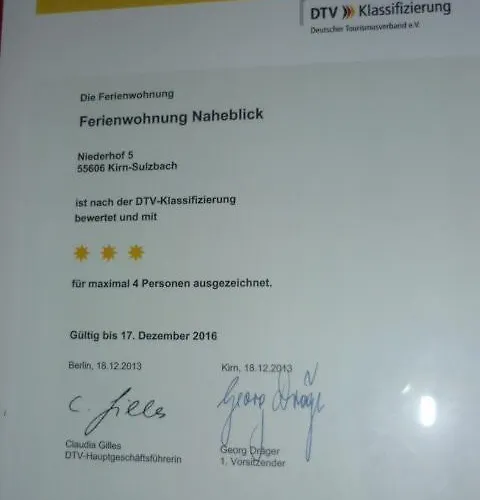 Gaestehaus Rosengarten Im Nahetal Апартаменты Kirn