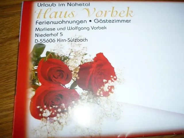 Gaestehaus Rosengarten Im Nahetal Kirn